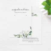 Chic Eucalyptus Earringen Jewelry Display Kaart (Bureau)