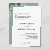 Chic Eucalyptus Greenery Wedding (Voorkant / Achterkant)