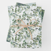 Chic Eucalyptus Pattern Inpakpapier Vel (In situ)