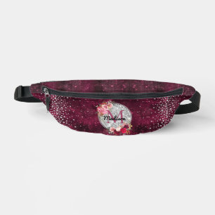 Chic faux argent Parties scintillant Bourgogne Flo