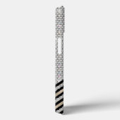 Chic faux Crystal en Silver glitter Persoonlijk Case-Mate iPhone Case (Achterkant / Rechts)