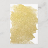 CHIC FAUX GOLD DETAILCARD INFORMATIEKAARTJE (Achterkant)