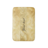 Chic Faux Gold Glitter Chevrons Badmat (Voorkant Verticaal)