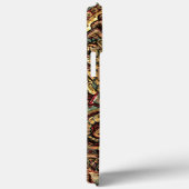 Chic  Faux Gold Paisley Floral Art Patroon Case-Mate iPhone Case (Achterkant / Rechts)