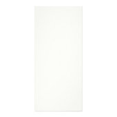 Chic Faux Plum Folie Wedding Menu Sjabloon - ivoor (Achterkant)