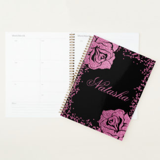 Chic fille rose Parties scintillant Rose noir pers