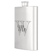 CHIC FLASK_"Mr" ON MONOGRAM Heupfles (Links)