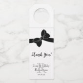 CHIC FLES HANGER_THANK U MONOGRAM EN NAAM FLESSENHANGER (Voorkant)