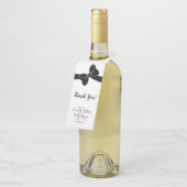 CHIC FLES HANGER_THANK U MONOGRAM EN NAAM FLESSENHANGER (Schuin)