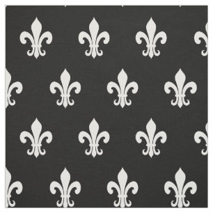 Chic fleur de lis motif do-it-yourself hobby tissu
