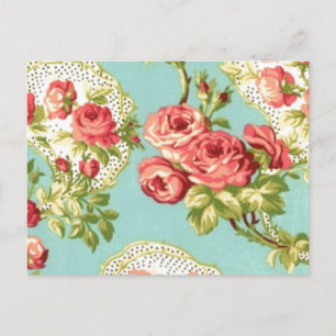   Chic Floral Briefkaart
