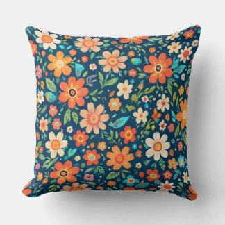 "Chic Floral Cushion" Kussen
