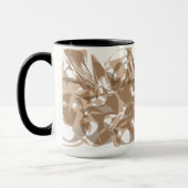 Chic Floral Design Mug (Gauche)