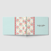 Chic Floral et Polka Dot Mariage livre d'hôtes (Complet)