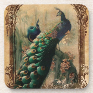 chic floral frans moderne  vredesmacht drankjes onderzetter