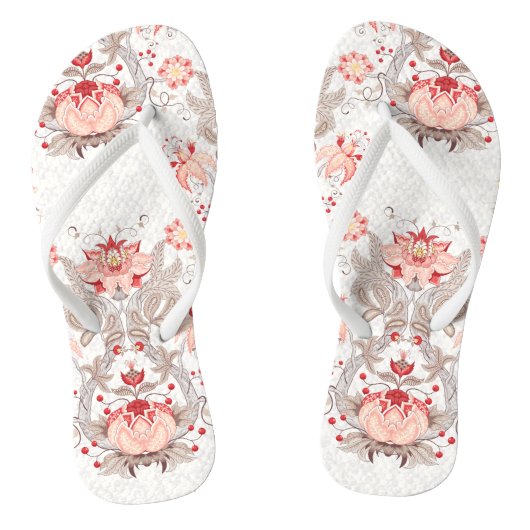 Chic Floral Pattern Voman Flip Flop (Voetbed)