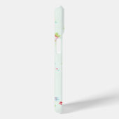  chic floral rozen roze coquette bloemen Case-Mate iPhone case (Achterkant / Rechts)