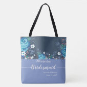 Chic Floral Sac fourre-tout monogramme (Devant)
