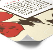 Chic Floral Wedding Poster (Hoek)