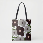 Chic Flowers Canvas tas (Voorkant)