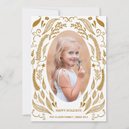 CHIC FOLIAGE | HOLIDAIRE FOTOKAART FEESTDAGENKAART