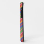 Chic Folk Art Stripes iPhone 5/5s Xtreme Coque (Dos/Gauche)