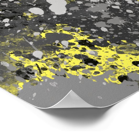 Chic Forest Abstract Poster (Hoek)