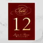 Chic foto Echte Folie de gedrukte Kaarten van het  (Voorkant)