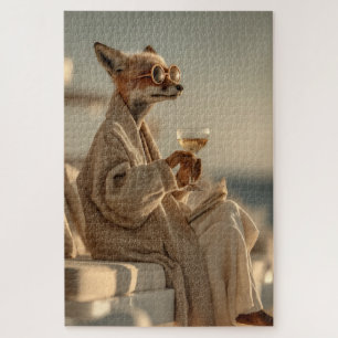 Chic Fox Relaxen in stijl Legpuzzel