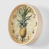 Chic  Franse Calligrafie Pineapple Art Larg (Hoek)