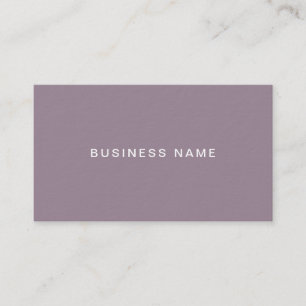 Chic Freehand Script Elegant Company Plain Luxury Visitekaartje