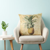 Chic French Calligraphy and  Pineapple Kussen (Stoel)