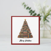 Chic Fun Kleurrijke Kerstvakantie Kaart (Staand voorkant)