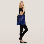 Chic Fun, speciaal aangepast blauw Confetti Tas (Op model)