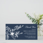 Chic Funeral Merci note | Marine Magnolia (Debout devant)