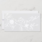 Chic Funeral Merci note | Marine Magnolia (Dos)