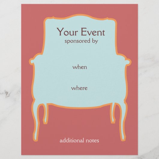 Chic Furniture Flyer (Voorkant)