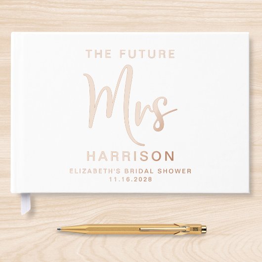 Chic Future Mme Fête des mariées Rose Gold