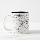 chic geek particle tracks koffie mok (Links)