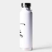 Chic Gelofs Kruis Schrift Waterfles (Links)