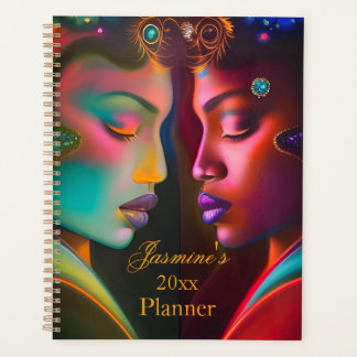 Chic Gemini Celestial Twins Jaarlijkse Planner