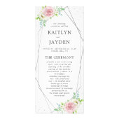 Chic Géométrique Fhuile d'argent Programme de mari (Devant)