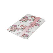  Chic Girly Flowers-Personalized Badmat (Gekanteld)