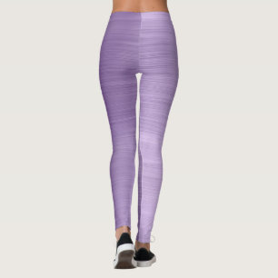 Chic Girly Paarse Leggings