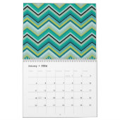 Chic Girly Pattern - U kunt de datum wijzigen Kalender (Jan 2026)