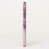 Chic Girly Roos Gold Marble Monogram Naam Case-Mate iPhone Case (Achterkant / rechts)