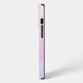 Chic Girly Roze Monogram iPhone 13 Pro Hoesje (Linkerkant)