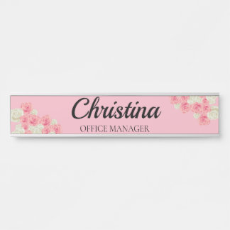 Chic Glam Floral Deurbordje