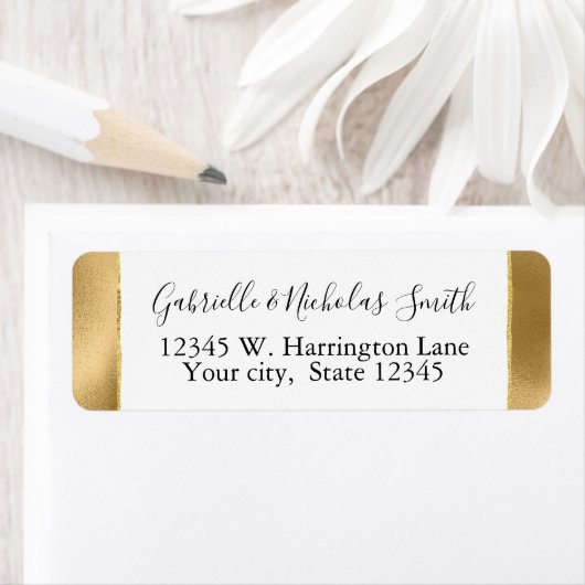 Chic Glam Gold Etiket (Insitu)