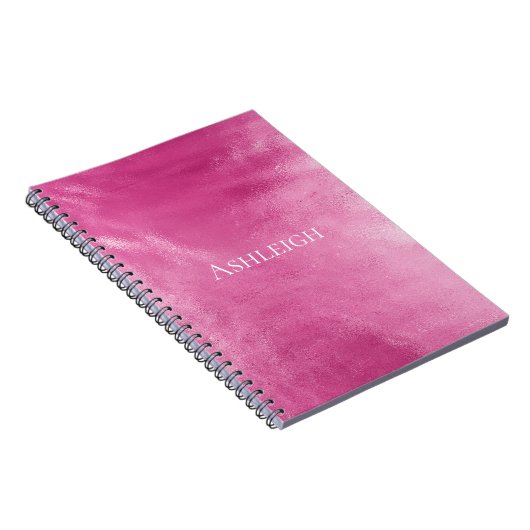 Chic Glam Pink Notitieboek (Rechterzijde)